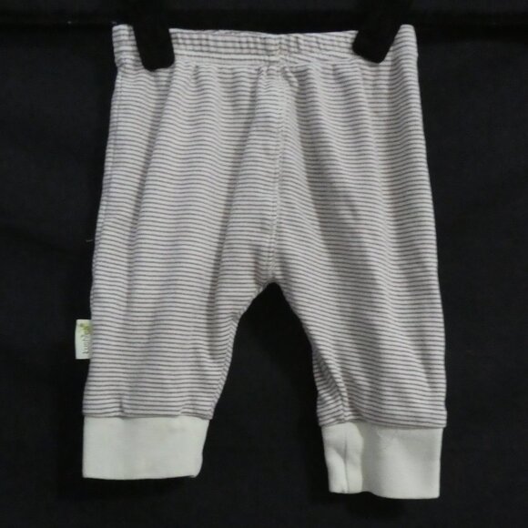 KUSHIES | 3 months | Stylish Striped Baby Pants | Elastic Waistband - Picture 1 of 13